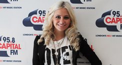 Pixie Lott at the Capital  FM studios
