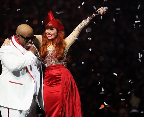 Cee Lo Green and Paloma Faith live at the BRIT Awa