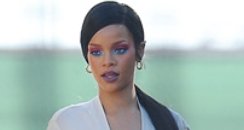 Rihanna And Chris Martin filming muisc video