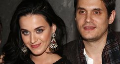 Katy Perry and John Mayer attend 'A Christmas Stor