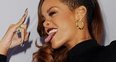 Rihanna promotes fashion line for River Island