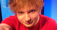 Ed Sheeran with a dog