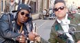 Robbie Williams and Dizzee Rascal film new video