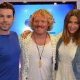 Keith Lemon with Dave Berry and Lisa Snowdon