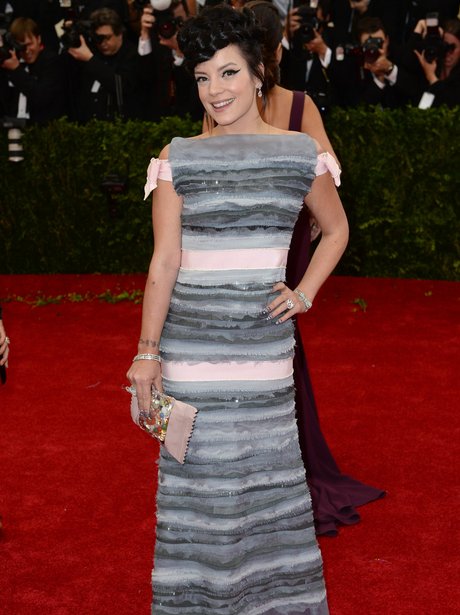 Lily Allen MET Ball 2014