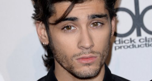 One Direction's Zayn Malik on the red carpet