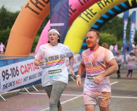 Capital at the Manchester Color Run 2015