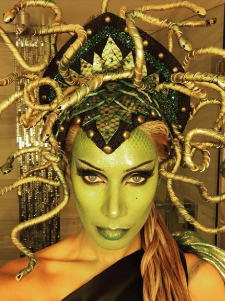 As Halloween costumes go, Leona Lewis's Medusa inspired outfit has to