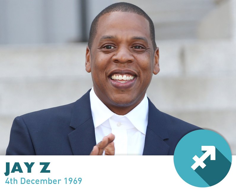 Jay Z - 4th December - Celebrity Birthdays This Month: Sagittarius