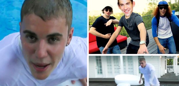 Justin Bieber pool Party 