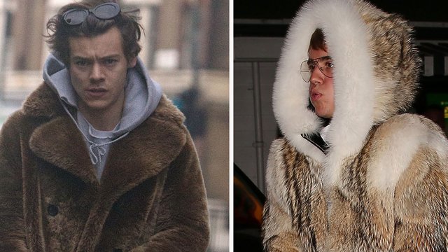 Harry Styles And Justin Bieber Have Seriously Annoyed People With Their Winter Coats - Capital FM
