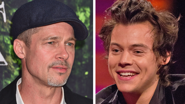 People Are Accusing Brad Pitt Of Copying Harry Styles' Photos & We Can Kinda See Why - Capital FM
