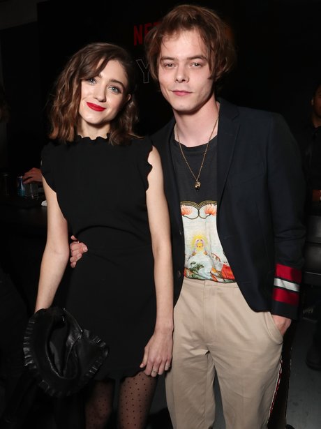 Stranger Things' Charlie Heaton and Natalie Dyer head to MTV Awards ...